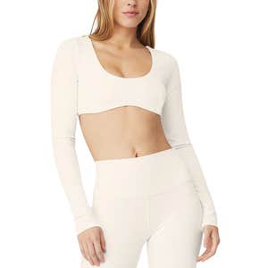 Alo Yoga Ribbed Defined Long Sleeve Bra