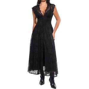 Popilush Lace Evening Dress