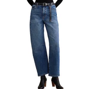 banana republic, Banana Republic Mid-Rise Barrel Crop Jean
