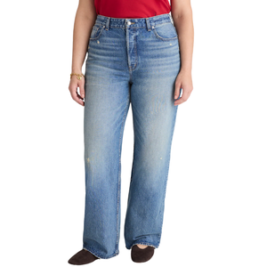 Madewell Plus Curvy Low-Slung Baggy Jeans In Robertson Wash