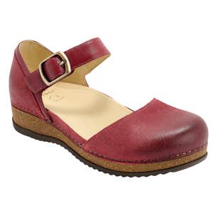 Dansko Leather Adjustable Mary Janes - Mae