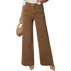 amazon, Dokotoo Wide Leg Stretch Jeans