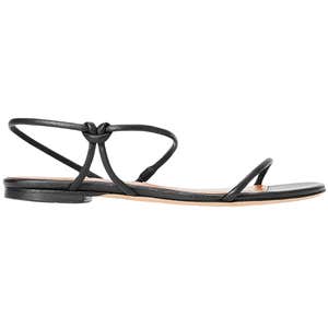 saks fifth avenue, Saks Fifth Avenue Staud Laurel Leather Sandals in Black