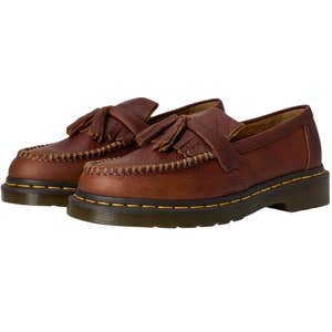 zappos, Dr. Martens Adrian Yellow Stitch Leather Loafers