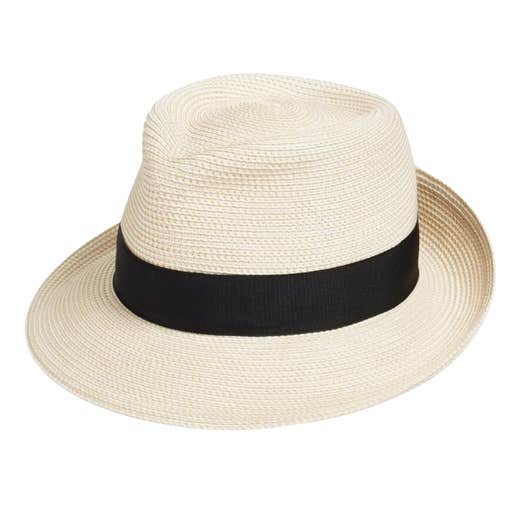 nordstrom, Eric Javits Classic Squishee Straw Packable Fedora Sun Hat