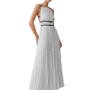 Josie Off Shoulder Mesh Maxi Dress