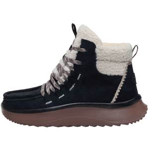 HEYDUDE Wendy Peak Apres Suede Cozy Stitch Boots