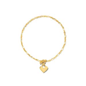 Kendra Scott Heart Padlock Chain Bracelet