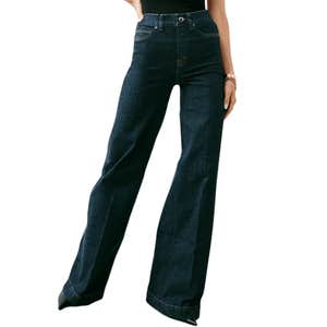 SPANX EveryWear Wide Leg Jeans with Hidden Shaping