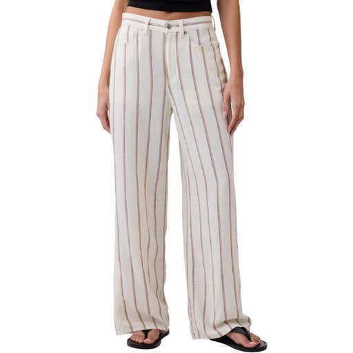 gap factory, Gap Factory High-Rise Linen-Blend Wide-Leg Pants