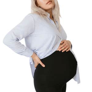 Storq Silky Easy Button Up Nursing Top