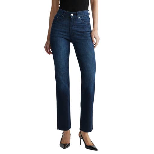 dl1961 halle straight high rise instasculpt 29'' jeans