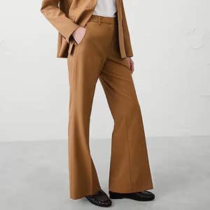 Bootcut High-Rise Sculpted Easy Trouser