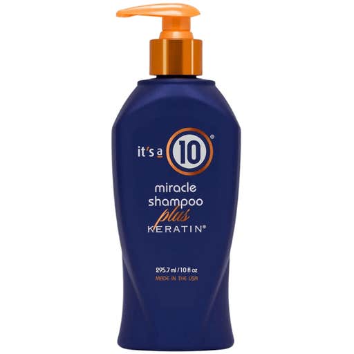 amazon, It's a 10 Miracle Shampoo Plus Keratin