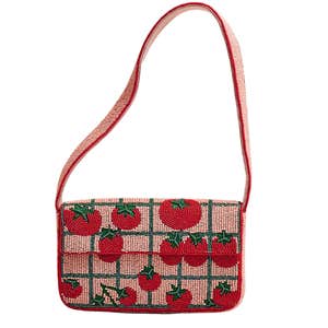 Fiona Beaded Bag: Food & Drink Edition