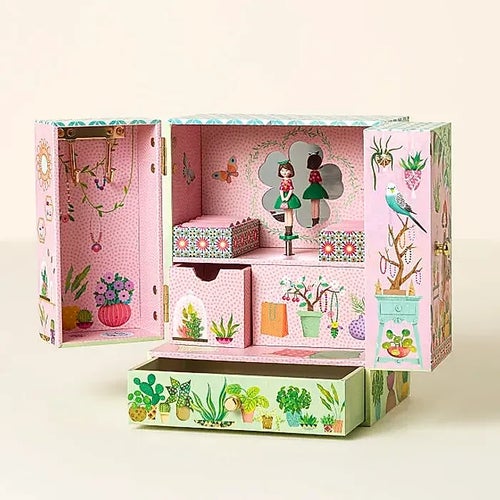 Gorgeous Greenhouse Musical Treasure Box