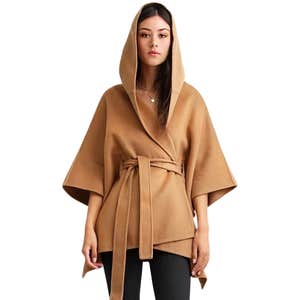 macy's, Belle & Bloom Jacksons Landing Wool Blend Cape Coat