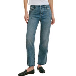 nordstrom, Favorite Daughter The Jen Slim Straight Leg Jeans