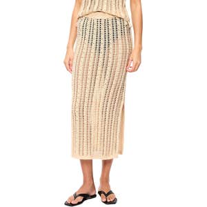 old navy, Old Navy Open-Weave Seaside Cotton Column Maxi Skirt