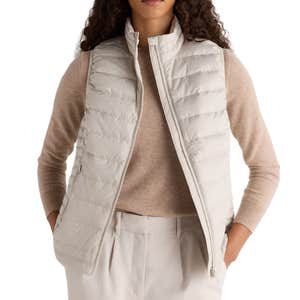 quince, Quince Lightweight Down Packable Puffer Vest