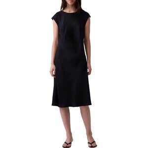 gap, Gap Cap-Sleeve Knee-Length Dress