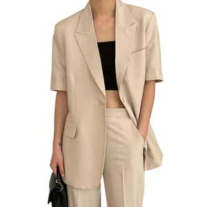 Pixie Market Short Sleeve Blazer