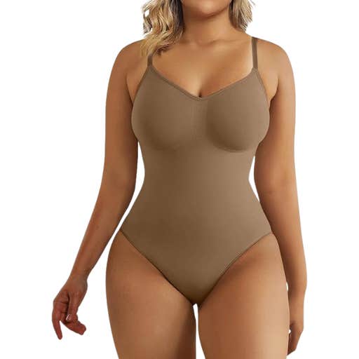 amazon, SHAPERX Shapewear Snatched Waist Bodysuit