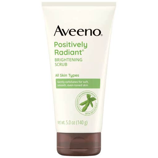 target, Aveeno Positively Radiant Brightening Scrub