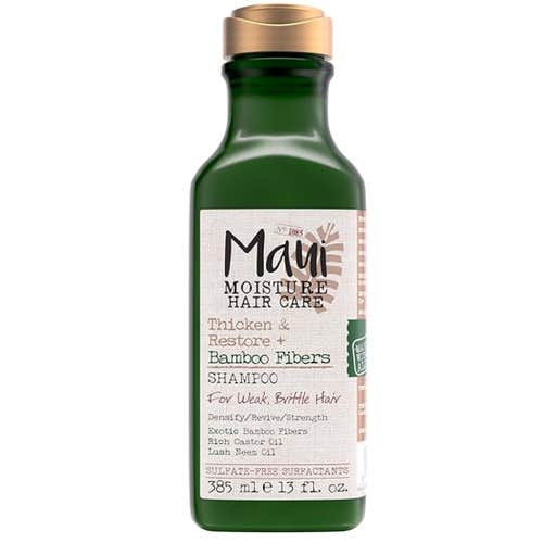 amazon, Maui Moisture Thicken & Restore + Bamboo Fibers Strengthening Shampoo