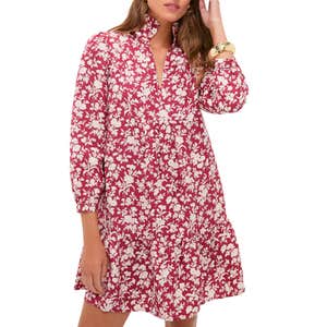 Tuckernuck Pomegranate Bloom Palmerston Dress