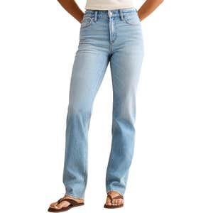 american eagle, AE Super High-Waisted Straight Jean