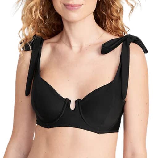 oldnavy, Old Navy Tie-Shoulder Underwire Bikini Swim Top