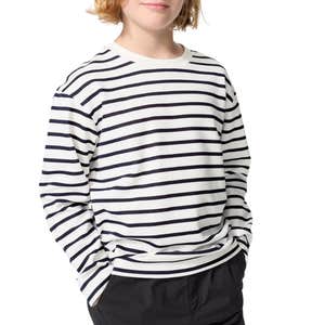 uniqlo, UNIQLO Kids AIRism Cotton Striped T-Shirt