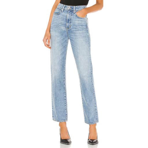 revolve, SLVRLAKE London High Rise Straight Jeans