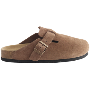 Quince Water Repellent Suede Clog Mule