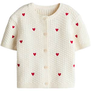h&m, H&M Short-Sleeved Cardigan For Kids