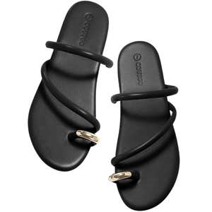 amazon, Coutgo Strappy Flat Sandals
