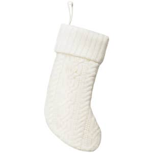 Wondershop 20" Cable Knit Christmas Stocking