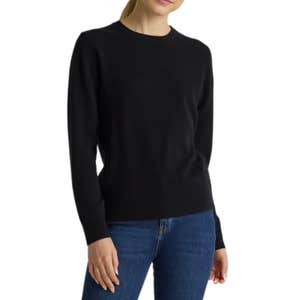 Quince Mongolian Cashmere Crewneck Sweater
