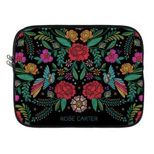Erin Condren Floral Stitches Carry-all Clutch