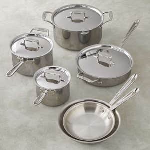 william-sonoma.com, All Clad Stainless Steel Cookware Set