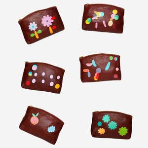 upriseart.com, Rebeca Raney Leather Clutch