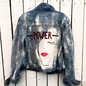 Wren + Glory Custom Denim Jacket