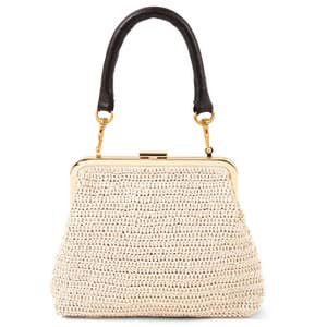 clarev.com, Clare V. Flore in Cream Raffia