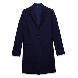 theory.com, Theory Belize Coat in Nest Washed