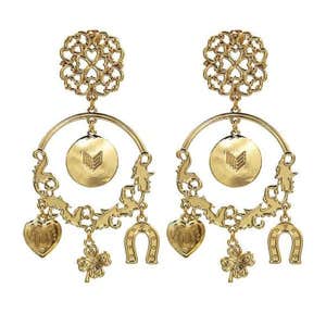 melodyehsani.com, Melody Ehsani Lucky Charms Earrings