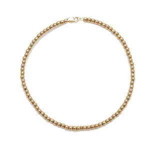Alexa Leigh 2MM Gold Ball Necklace