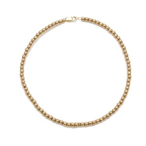 Alexa Leigh 2MM Gold Ball Necklace