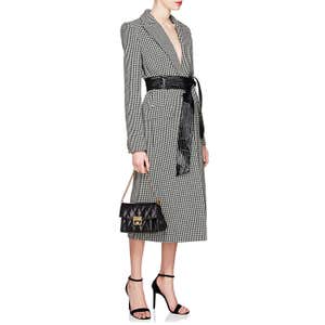 barneys.com, Givenchy Houndstooth Wool One Button Coat