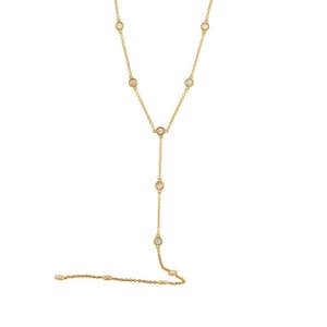 Stephanie Gottlieb Diamond by the Yard Lariat